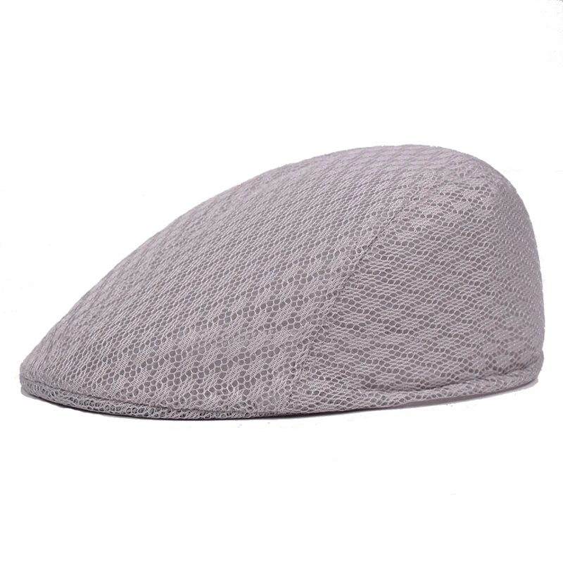 Breathable Mesh Newsboy Cap