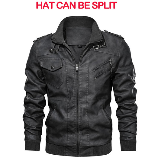 Hooded Moto Jacket