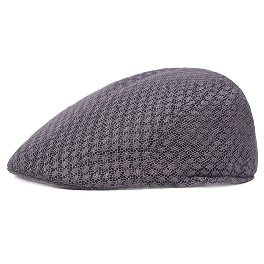 Breathable Mesh Newsboy Cap