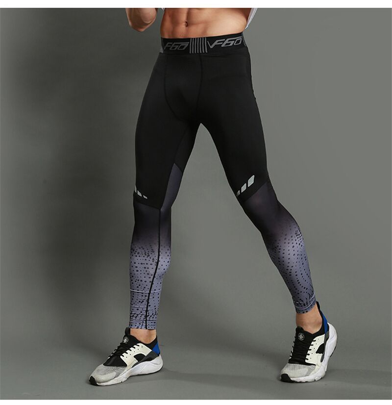 Men's Running Compression Pants - Gym Fitness Sports Leggings & Tights