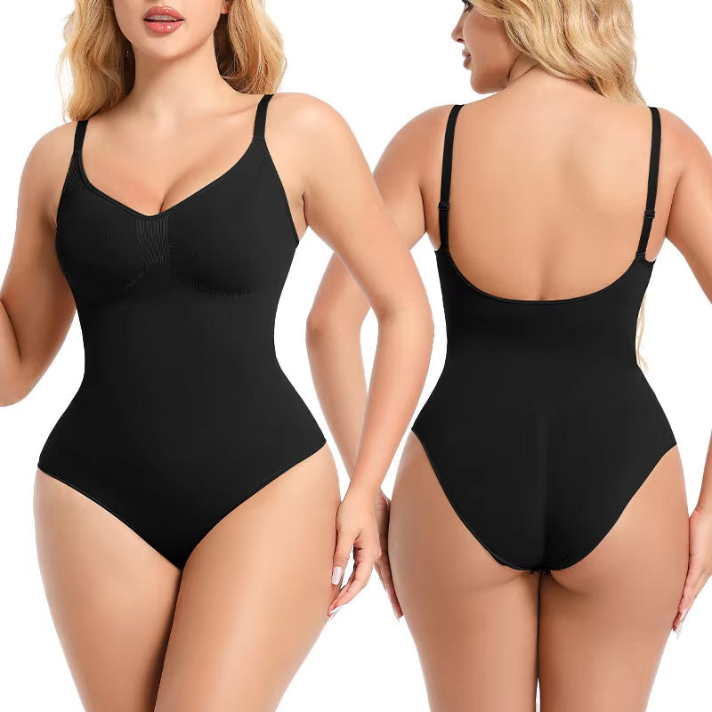 Plus-Size Seamless Boyshorts Shapewear – Slimming Faja Body Sculptor for Women