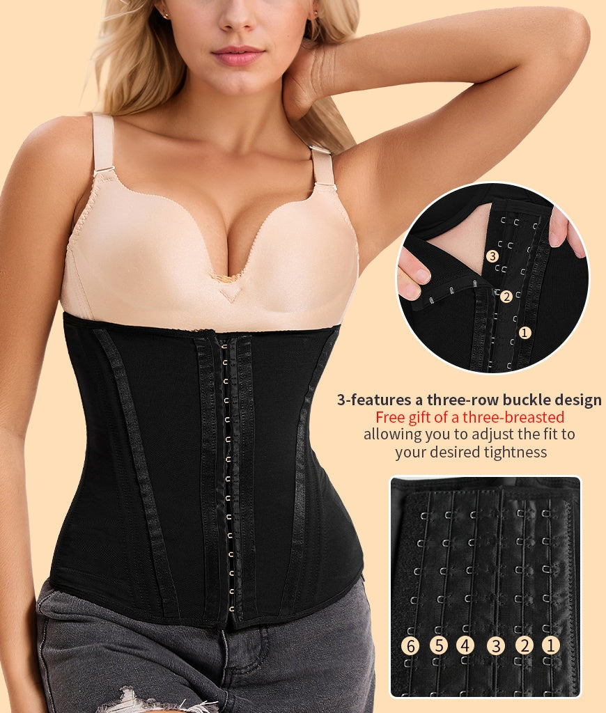 Women’s Strapless Waist Mesh Trainer – Colombian Faja Corset Shapewear