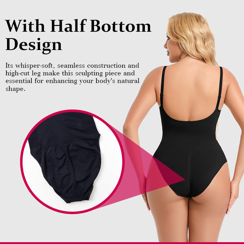 Plus-Size Seamless Boyshorts Shapewear – Slimming Faja Body Sculptor for Women
