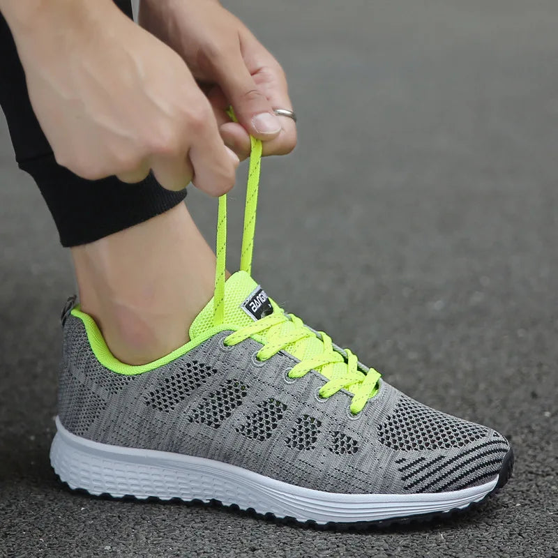 Breathable Mesh Walking Sneakers