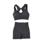 Yoga Sports Vest and Shorts Set