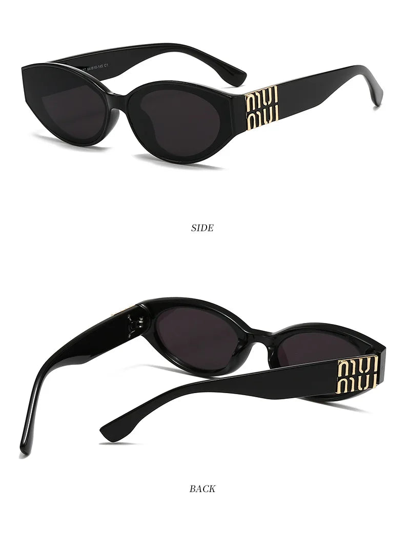 Stylish Oval UV400 Sunglasses