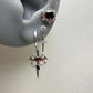 Punk Heart Wings Drop Earrings