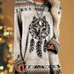 Retro Dreamcatcher Print Long Sleeve Tee