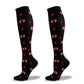 Skull Print Compression Socks