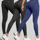 Washed Print Pocket Butt Lift Leggings