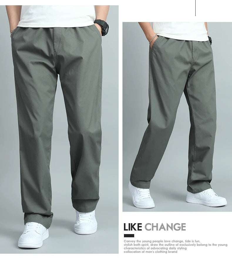 Relaxed Fit Cotton Jogger Pants