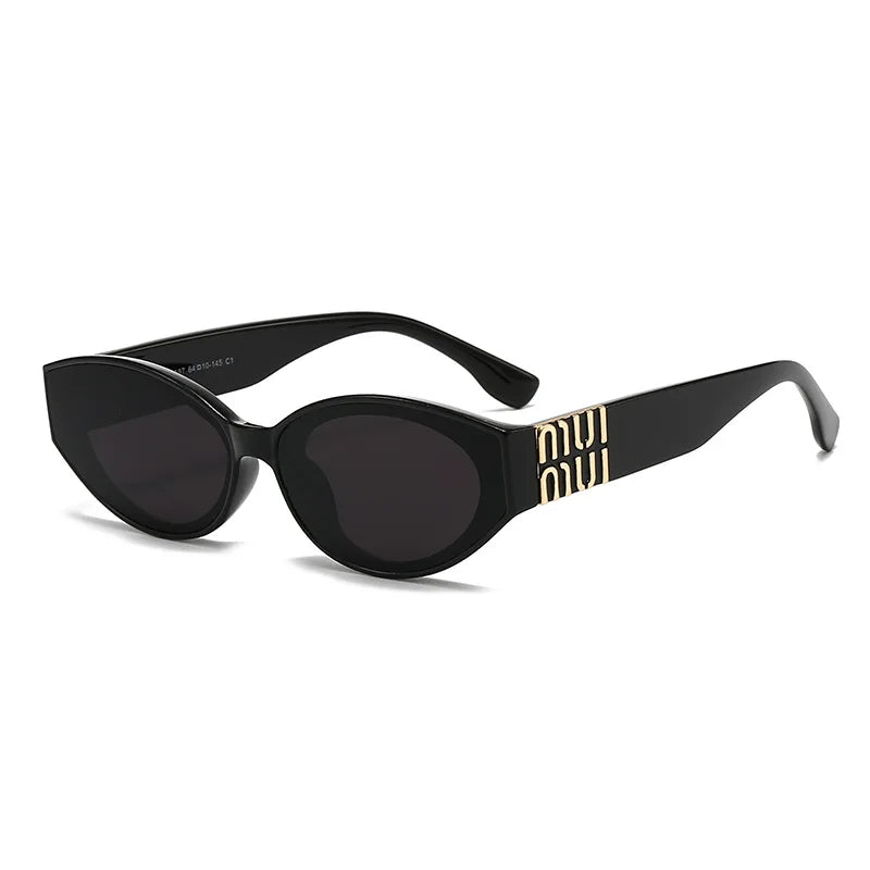 Stylish Oval UV400 Sunglasses