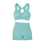 Yoga Sports Vest and Shorts Set