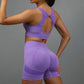 Yoga Sports Vest and Shorts Set