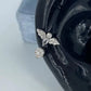 Pink Heart Wings Piercing Earring
