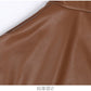 Fitted PU Leather Short Jacket