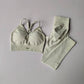High Waisted Peach Yoga Fitness Set