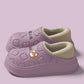 Waterproof Plush Cotton Slippers