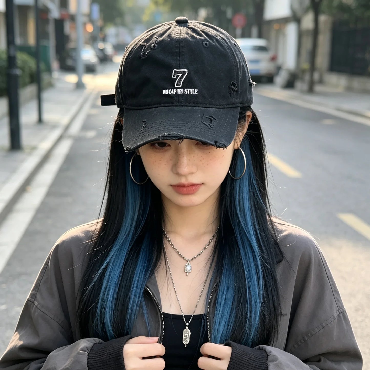 Vintage Distressed Baseball Cap
