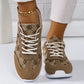 Breathable Cross Strap Sneakers