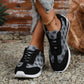 Breathable Cross Strap Sneakers