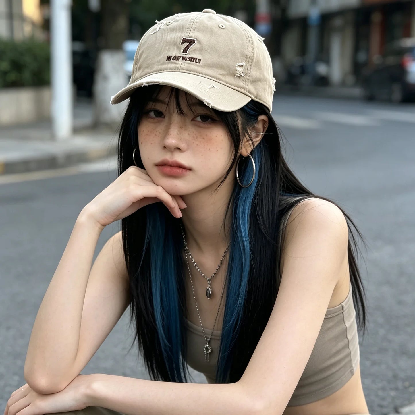 Vintage Distressed Baseball Cap
