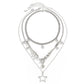 Gothic Chain Star Pendant Necklace