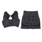Yoga Sports Vest and Shorts Set