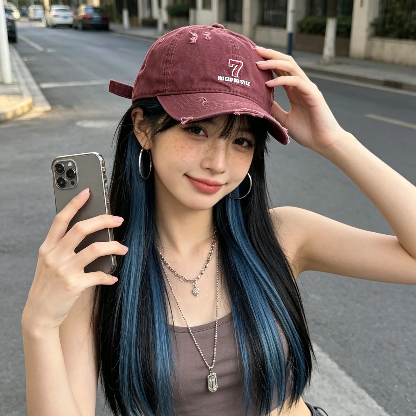 Vintage Distressed Baseball Cap