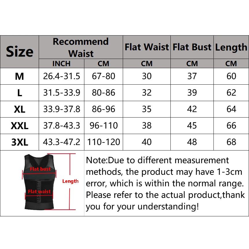Men's Compression Shaper Vest