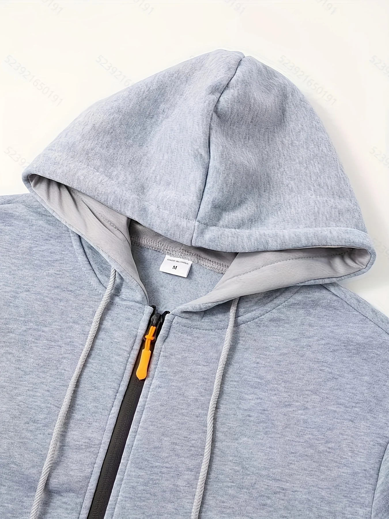 Men's Zipper Pocket Hooded Sweatshirt