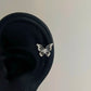Pink Heart Wings Piercing Earring