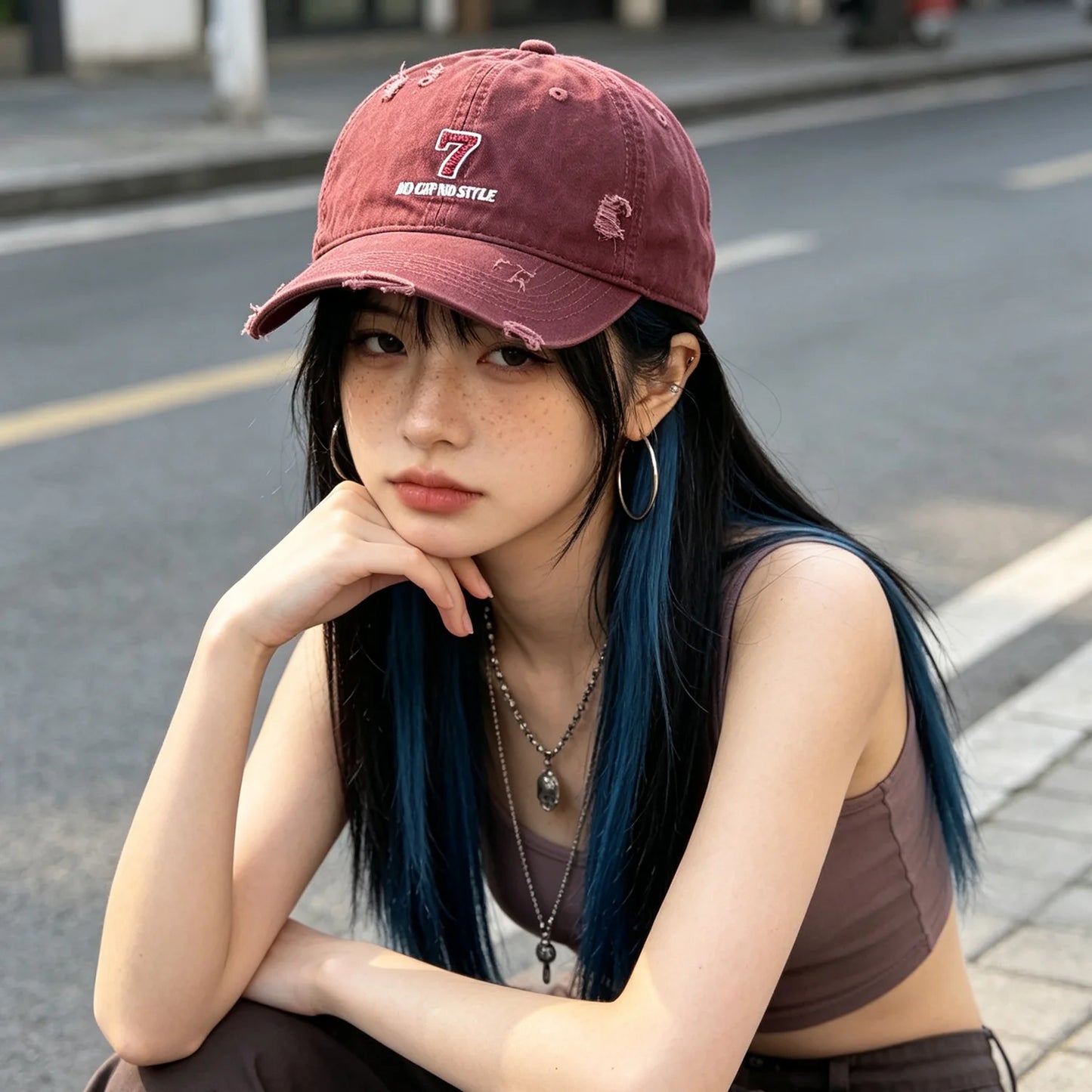 Vintage Distressed Baseball Cap