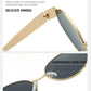 Luxury Metal Oval Sunglasses