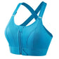 Front Zipper Sports Bra