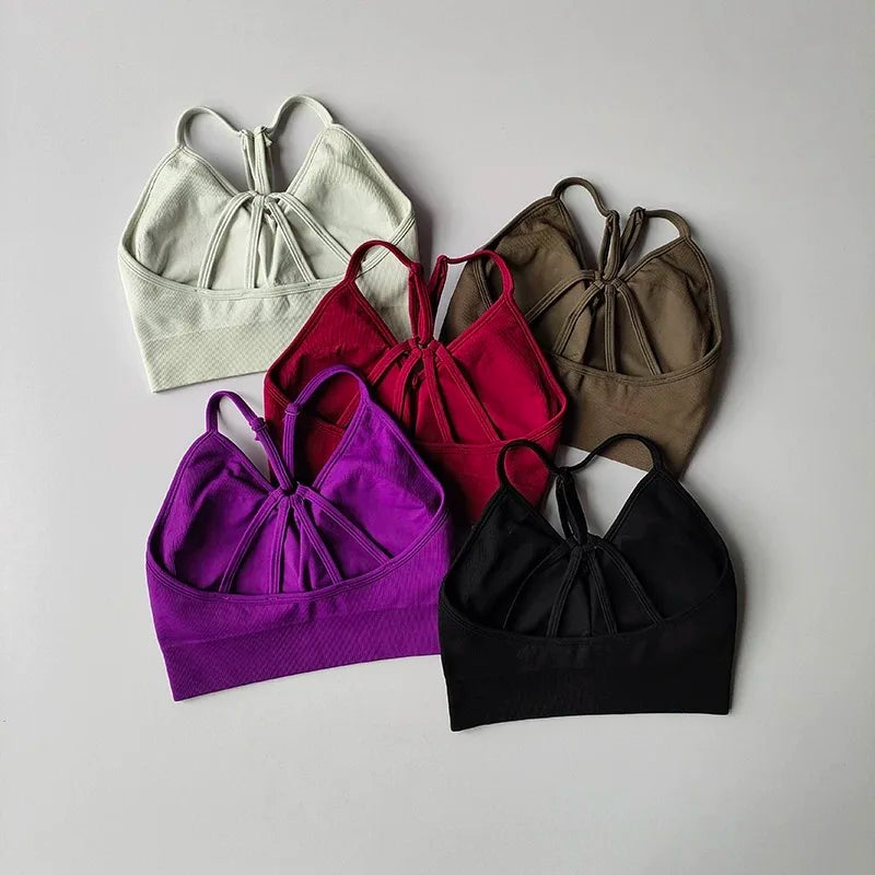 High Waisted Peach Yoga Fitness Set