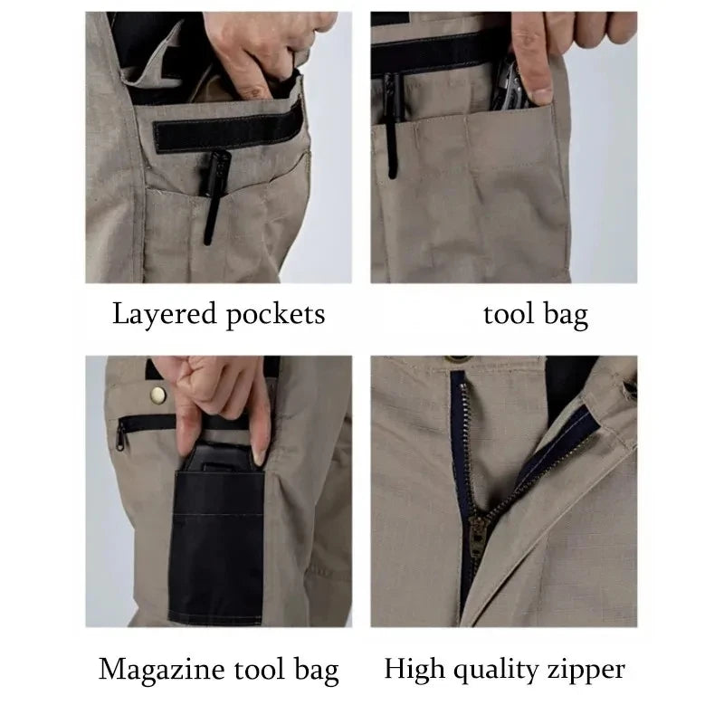 Multi-Pocket Tactical Cargo Pants