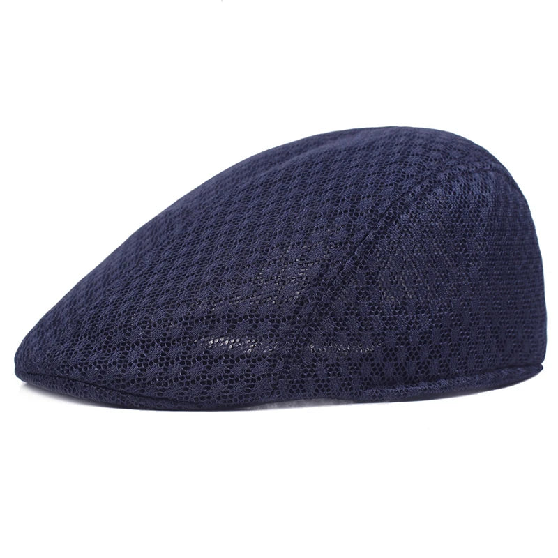 Breathable Mesh Newsboy Cap