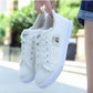 Low Top Denim Canvas Sneakers