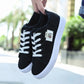 Low Top Denim Canvas Sneakers