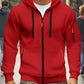 Men's Zipper Pocket Hooded Sweatshirt
