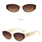 Stylish Oval UV400 Sunglasses