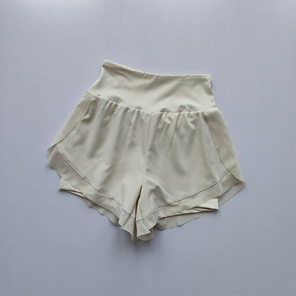 High Waist Mesh 2-in-1 Yoga Shorts