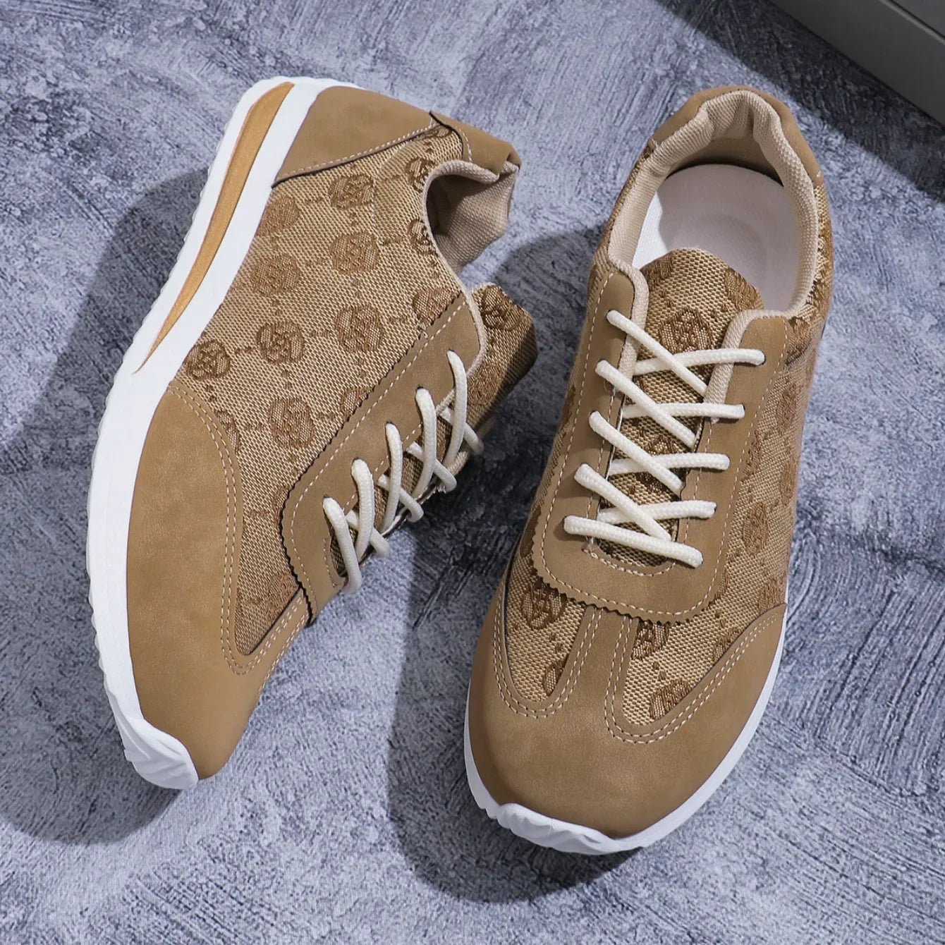 Breathable Cross Strap Sneakers