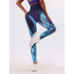 3D Tie-Dye High Waist Leggings