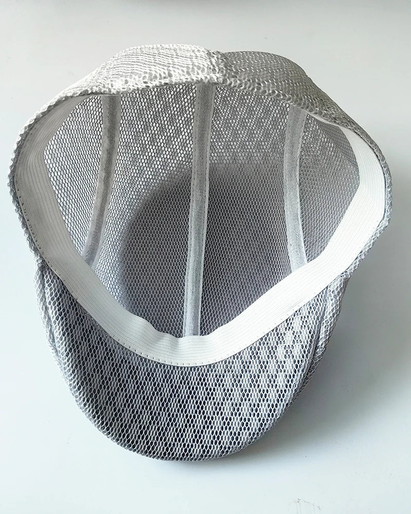 Breathable Mesh Newsboy Cap
