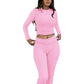 Long Sleeve Wide Leg Yoga Set
