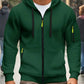 Men's Zipper Pocket Hooded Sweatshirt