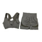 Yoga Sports Vest and Shorts Set