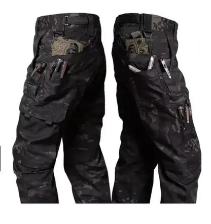 Multi-Pocket Tactical Cargo Pants
